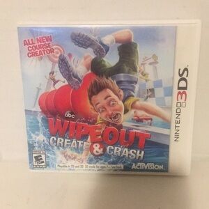 NINTENDO 3DS WIPEOUT CREATE AND CRASH PREVIOUSLY USED